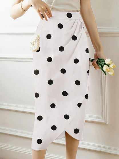 ZANZEA élégant taille haute Jupes femmes imprimé jupe longue robe 2023 été décontracté minceur Midi jupes Sexy asymétrique Faldas