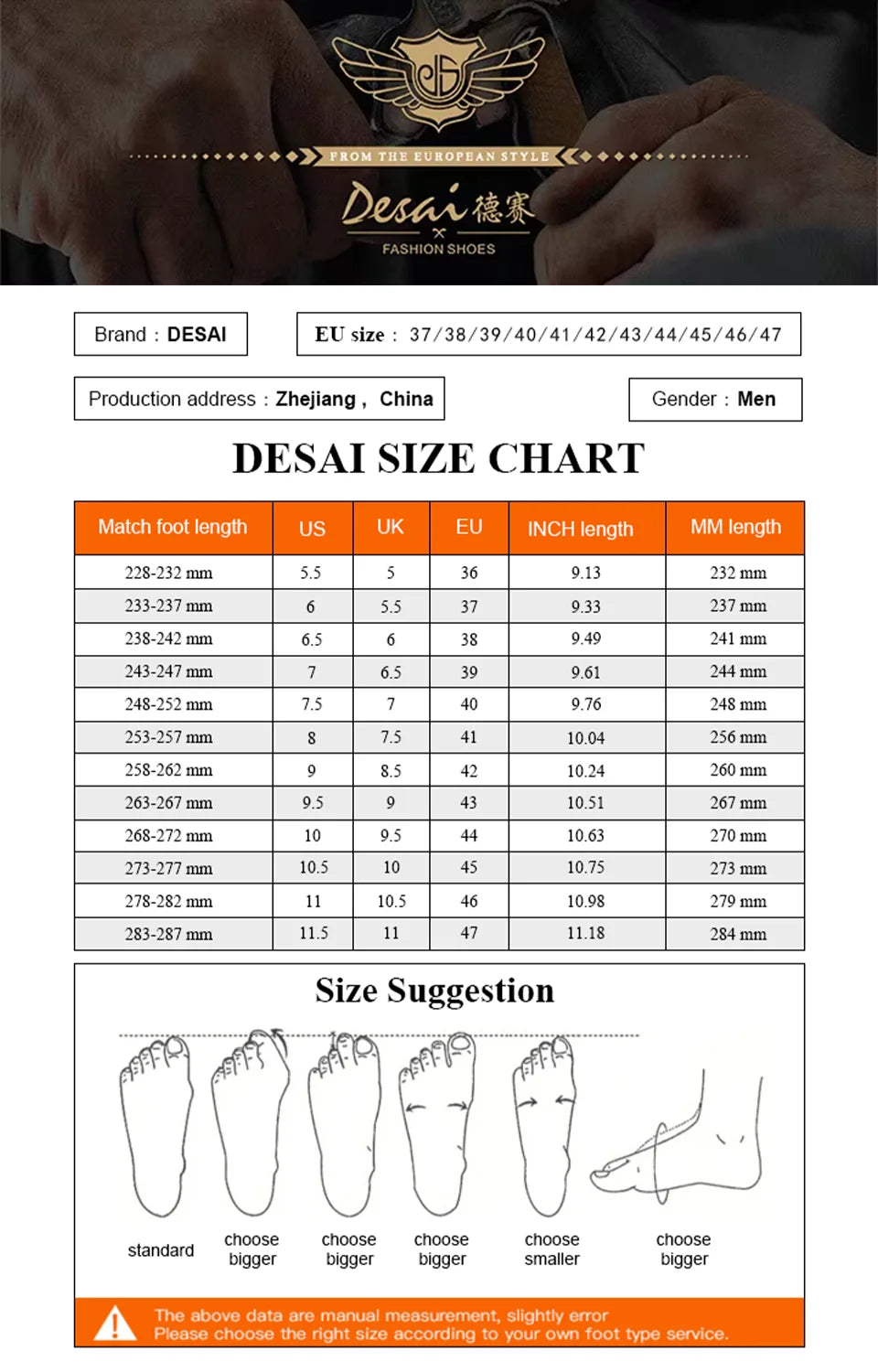 Desai en cuir véritable Derby chaussures hommes chaussures habillées d'affaires pour nan marque chaussures hommes chaussures décontractées cadeaux classiques