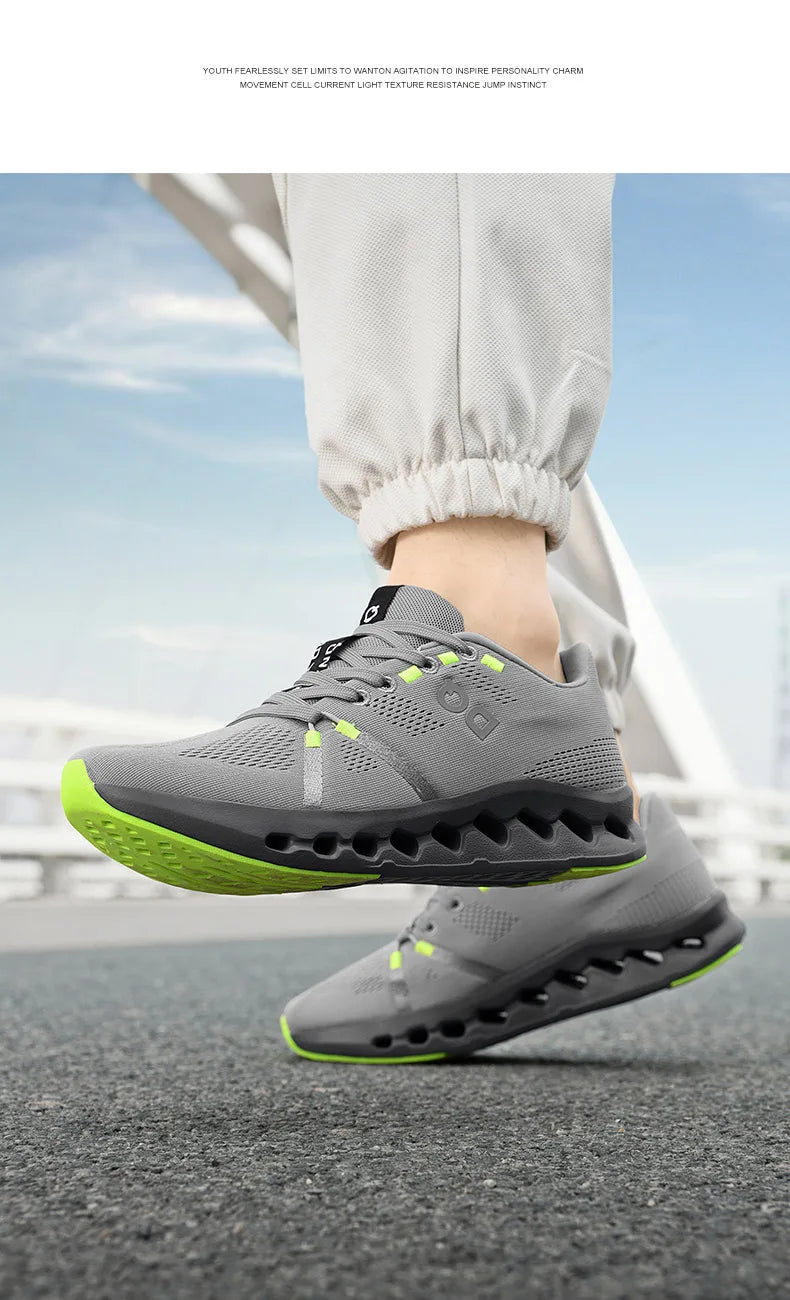 2025 nouvelles baskets Marathon athlétiques hommes chaussures confortables de haute qualité résistant à l'usure chaussures de course de sport gymnase Tennis coussin d'air