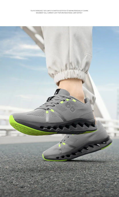 2025 nouvelles baskets Marathon athlétiques hommes chaussures confortables de haute qualité résistant à l'usure chaussures de course de sport gymnase Tennis coussin d'air