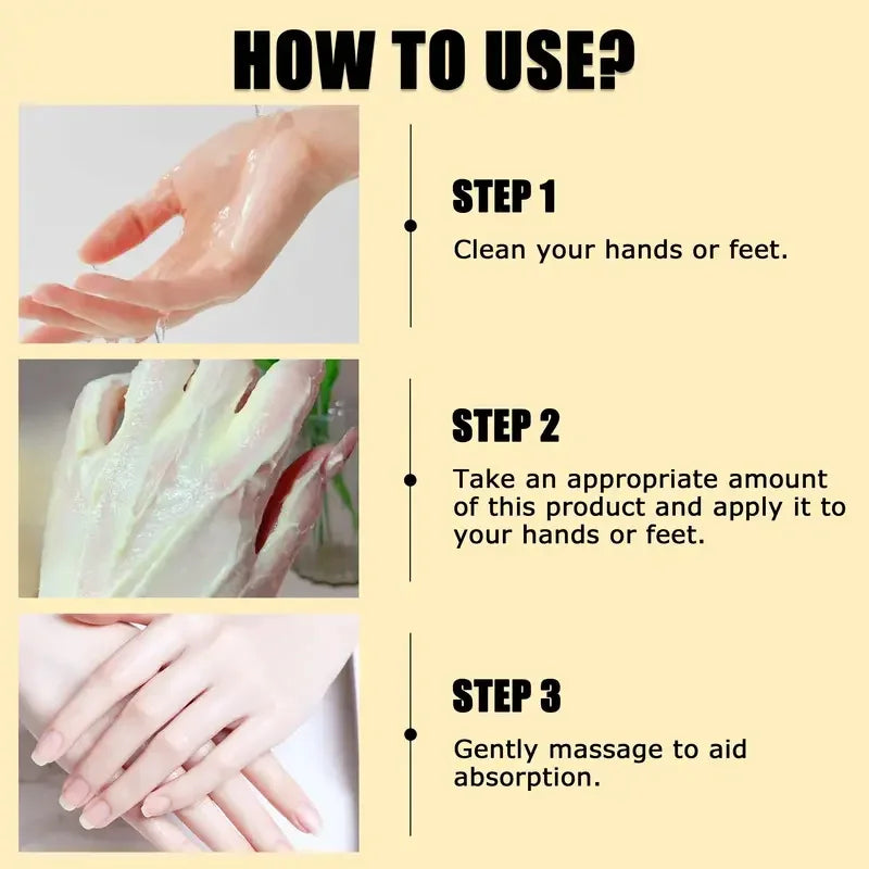 Curcuma veine d'abeille Anti-séchage fissure pied crème main craquelée réparation peau élimination soin crème pieds morts peau des mains 50g