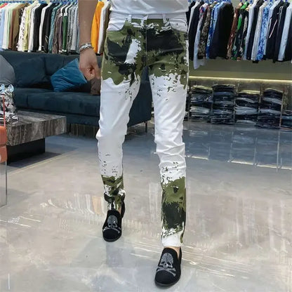 Male Trousers New In Men's Casual Pants Pocket Trend Baggy Fashion 2024 Polyester Aesthetic Designer Streetwear Vintage Long Y2k - DOGOMET DIGITAL PLUS