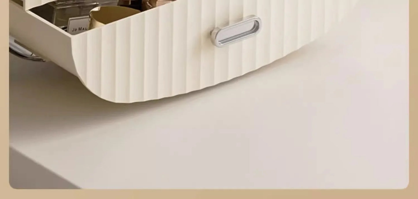 Internet celebrity cosmetics storage box, household box, desktop transparent dustproof cabinet, dressing table, skincare shelf