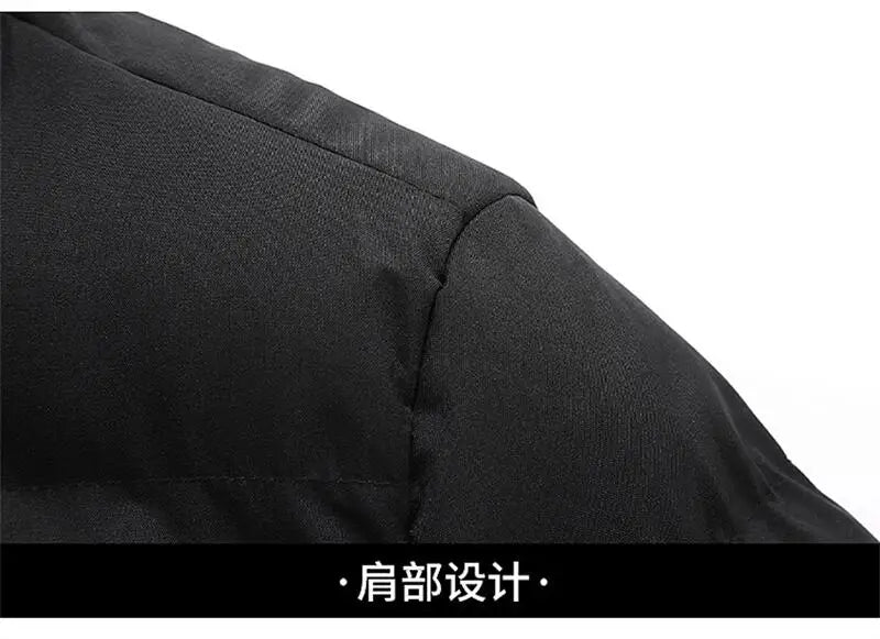 Hommes vestes d'hiver épais chaud Parkas vestes bouffantes Bomber vestes doudoune imperméable hommes doudoune vêtements de créateur - DOGOMET DIGITAL PLUS