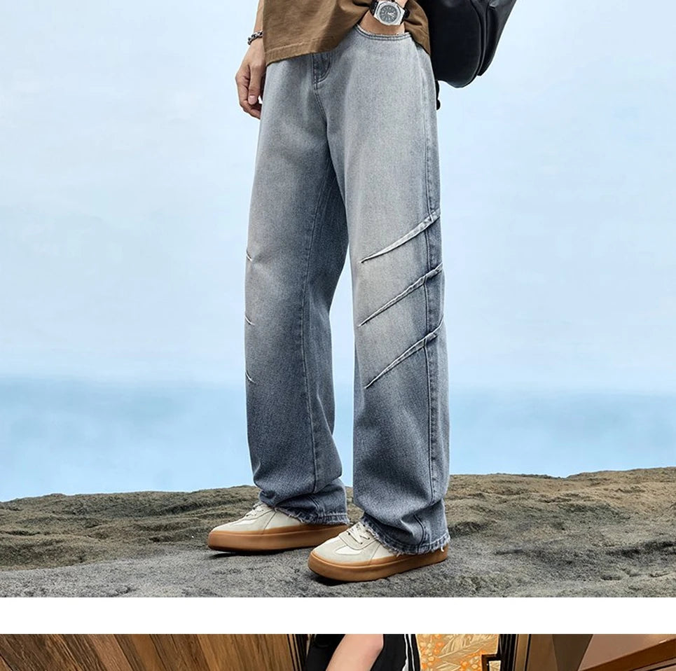 Nouveaux hommes Jeans classiques Jean Homme pantalons Hombre hommes Mannen doux noir motard Masculino Denim salopette hommes pantalons taille 28-38