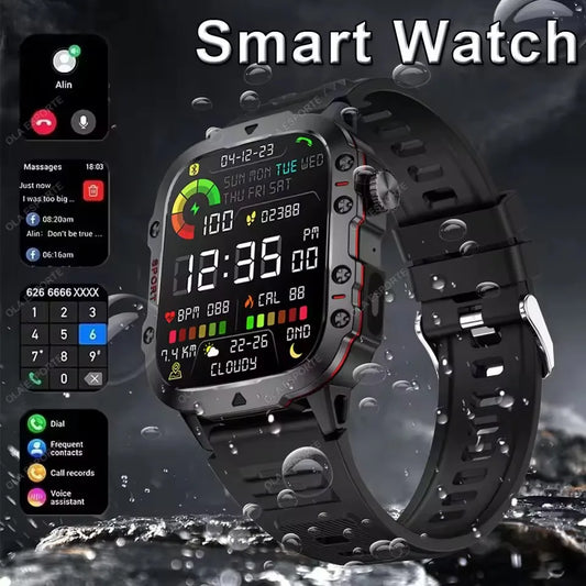 2025 nouvelle montre intelligente pour femmes GPS montre intelligente hommes 1.71 pouces HD affichage GPS & faire/ recevoir des appels téléphoniques 400mAh batterie Bracelets
