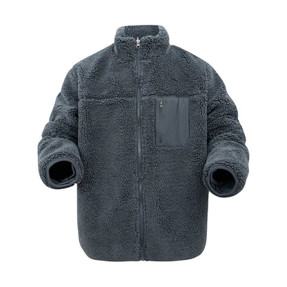 Veste polaire pour hommes, pour randonnée et aventure, vêtements chauds d'hiver, vêtements quotidiens décontractés, Design à la mode, manteaux de fourrure pour hommes - DOGOMET DIGITAL PLUS