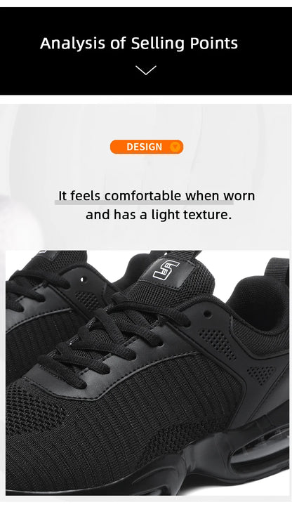 Nouvelles chaussures de course respirantes hommes léger 36-46 baskets de course en plein air chaussures de marche confortables chaussures de marche pour hommes