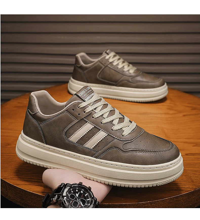 Baskets pour hommes 2020, chaussures décontractées à la mode, respirantes, antidérapantes, à semelles épaisses, nouvelle collection