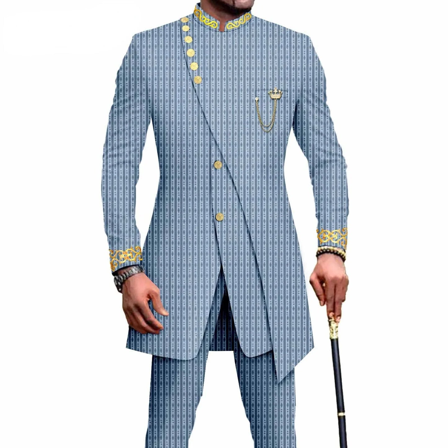 New Casual Men's Suit Slim Two-piece Set Costume Homme Suits for Costume Homme Pour Mariage Terno Masculino Completo