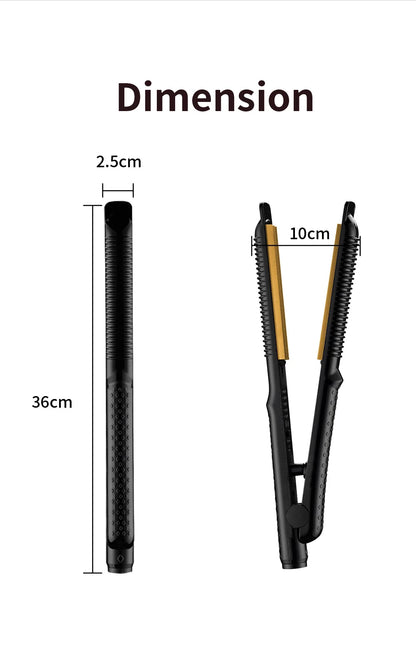 Fer à friser électrique, plaque ondulée, fer à friser, boucles, Volume, outils de coiffure