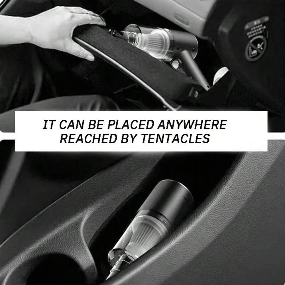 3 In 1 Integrated Suction And Blowing Vacuum Combination Vacuum Cleaner USB Charging Small Car Household Vacuum Cleaner - DOGOMET DIGITAL PLUS