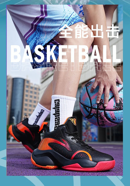 Chaussures de basket-ball nouveau modèle 2025 – Chaussures de sport antidérapantes et résistantes à l'usure pour hommes et femmes, adaptées aux activités décontractées.