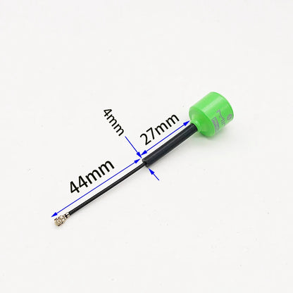Antenne Lollipop 4 RHCP 5.8G, transmetteur/récepteur FPV 2.8Dbi à gain élevé, SMA/RP-SMA/MMCX/UFL pour pièce de drone de course RC FPV - DOGOMET DIGITAL PLUS