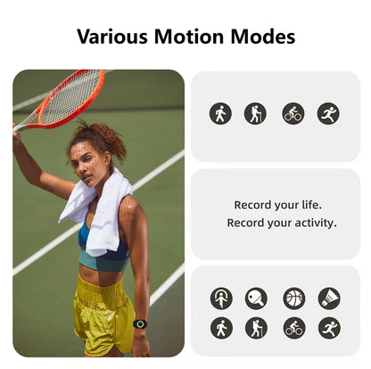 Montres intelligentes pour homme femme appel Bluetooth musique fitness tracker sport avec podomètre étanche informations alertes montre intelligente