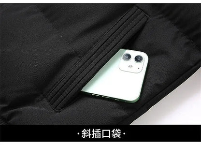 Hommes vestes d'hiver épais chaud Parkas vestes bouffantes Bomber vestes doudoune imperméable hommes doudoune vêtements de créateur - DOGOMET DIGITAL PLUS