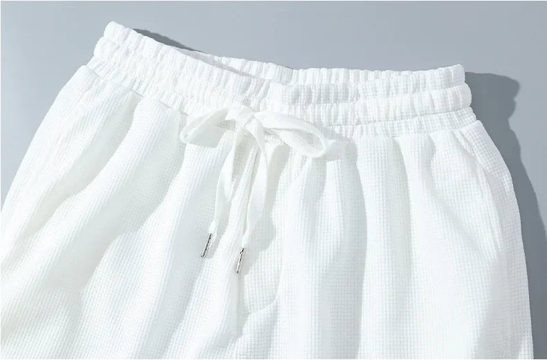 A 2025 new summer outdoor short-sleeved round-neck T-shirt and breathable shorts two-piece fashionable sporty casual suit - DOGOMET DIGITAL PLUS