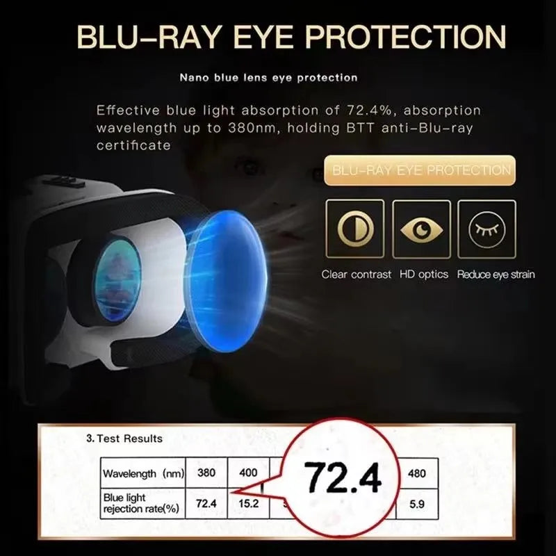 G05 3D VR SHINECON Glasses Headset Headmounted Virtual Reality Adjustable VR Glasses for 4.76inches Android Smart Phones - DOGOMET DIGITAL PLUS