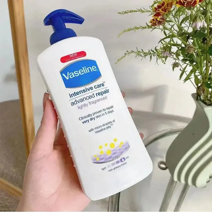 Vaseline Lotion pour le corps pour hommes et femmes 400ML parfum hydratant éclaircissant la peau exfoliant blanc vitamine B3 crème pour le corps