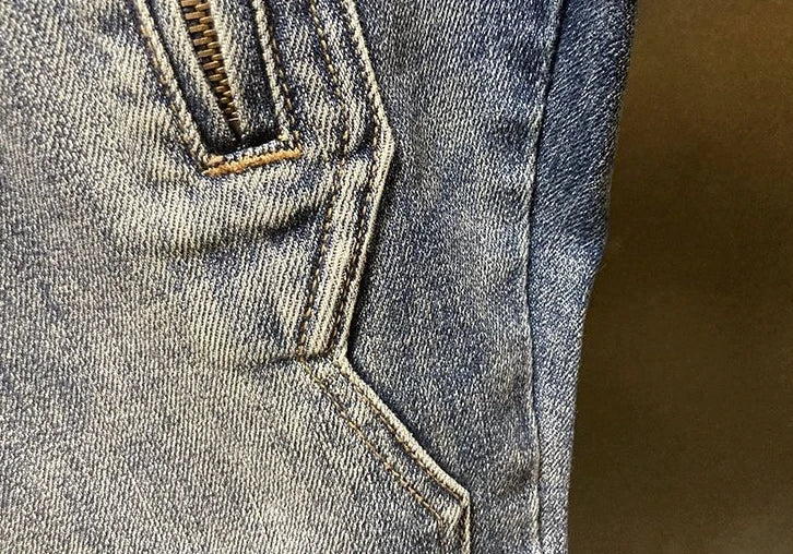Jeans déFlexvintage déchirés pour hommes, pantalons de cow-boy pour hommes, coupe botte punk, coupe sarouel, haute qualité, Bumosquito, rétro fjL