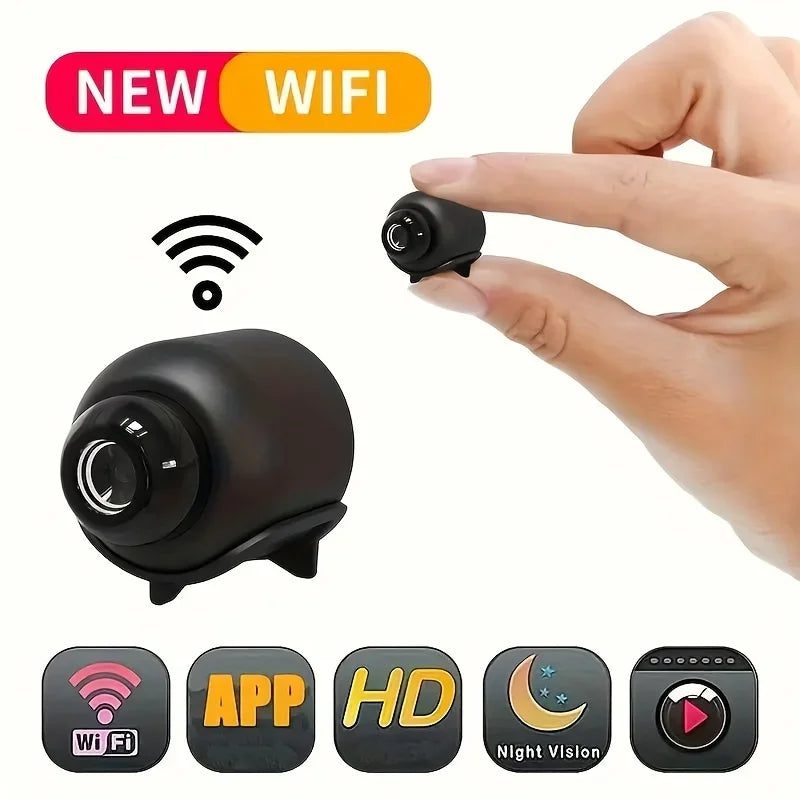 1080P HD Mini WiFi Camera Indoor Safety Security Surveillance Baby Monitor Night Vision Camcorder IP Cam Audio Video Recorder - DOGOMET DIGITAL PLUS