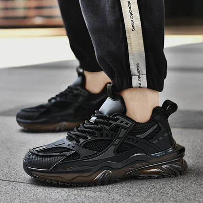 Nouvelles chaussures de sport pour hommes quatre saisons mode confortable extérieur antidérapant semelle épaisse résistant à l'usure respirant baskets de loisirs