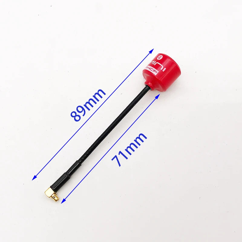 Antenne Lollipop 4 RHCP 5.8G, transmetteur/récepteur FPV 2.8Dbi à gain élevé, SMA/RP-SMA/MMCX/UFL pour pièce de drone de course RC FPV - DOGOMET DIGITAL PLUS