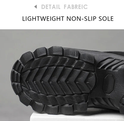 Hommes hiver bottes de neige avec fourrure baskets d'extérieur hommes chaussures 2023 nouveau mâle chaussures chaudes bottines pour hommes Botines Botas Hombre - DOGOMET DIGITAL PLUS