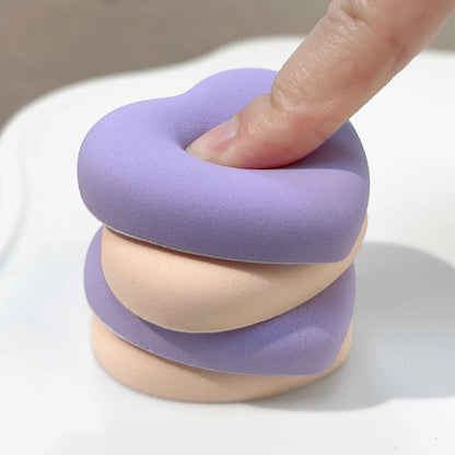 Soft Cotton Cosmetic Puff Dry Wet Usable Makeup Sponge Cushion Puff for Foundation Concealer Powder Makeup Sponge Beauty Tools