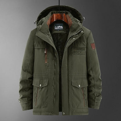 Manteau d'hiver homme hiver coupe-vent imperméable coton vêtements chaud froid grande taille coton veste vêtements pour hommes Parka manteaux pour hommes - DOGOMET DIGITAL PLUS