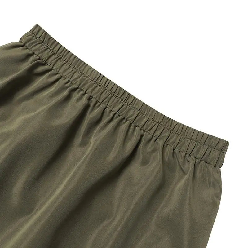 ZANZEA-Jupe Cargo adt pour Femme, Vintage, Élégante, Maxi, Bureau, Grandes Poches, Taille artificiel astique, Streetwear, Automne, 2023