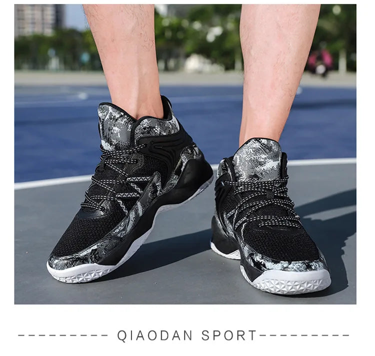 Chaussures de basket-ball respirantes carillon colorées pour hommes, chaussures de sport décontractées, haut, polyvalent, nouveau, printemps, 2024