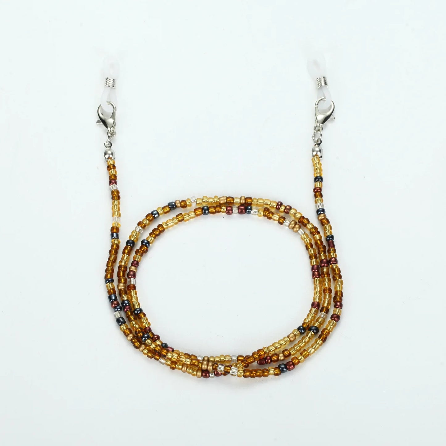 Fashion Glasses Chain Multifunctional Lanyard Bohemian Colorful Bead Chain Anti-lost Neck Chain Sunglasses Eyewear Accessories