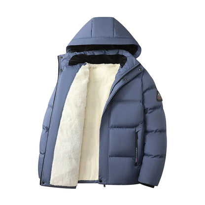 2025 veste d'hiver Parka manteau d'hiver pour papa Parka pour hommes d'âge moyen personnes âgées veste en coton chaud doudoune d'hiver pour homme - DOGOMET DIGITAL PLUS