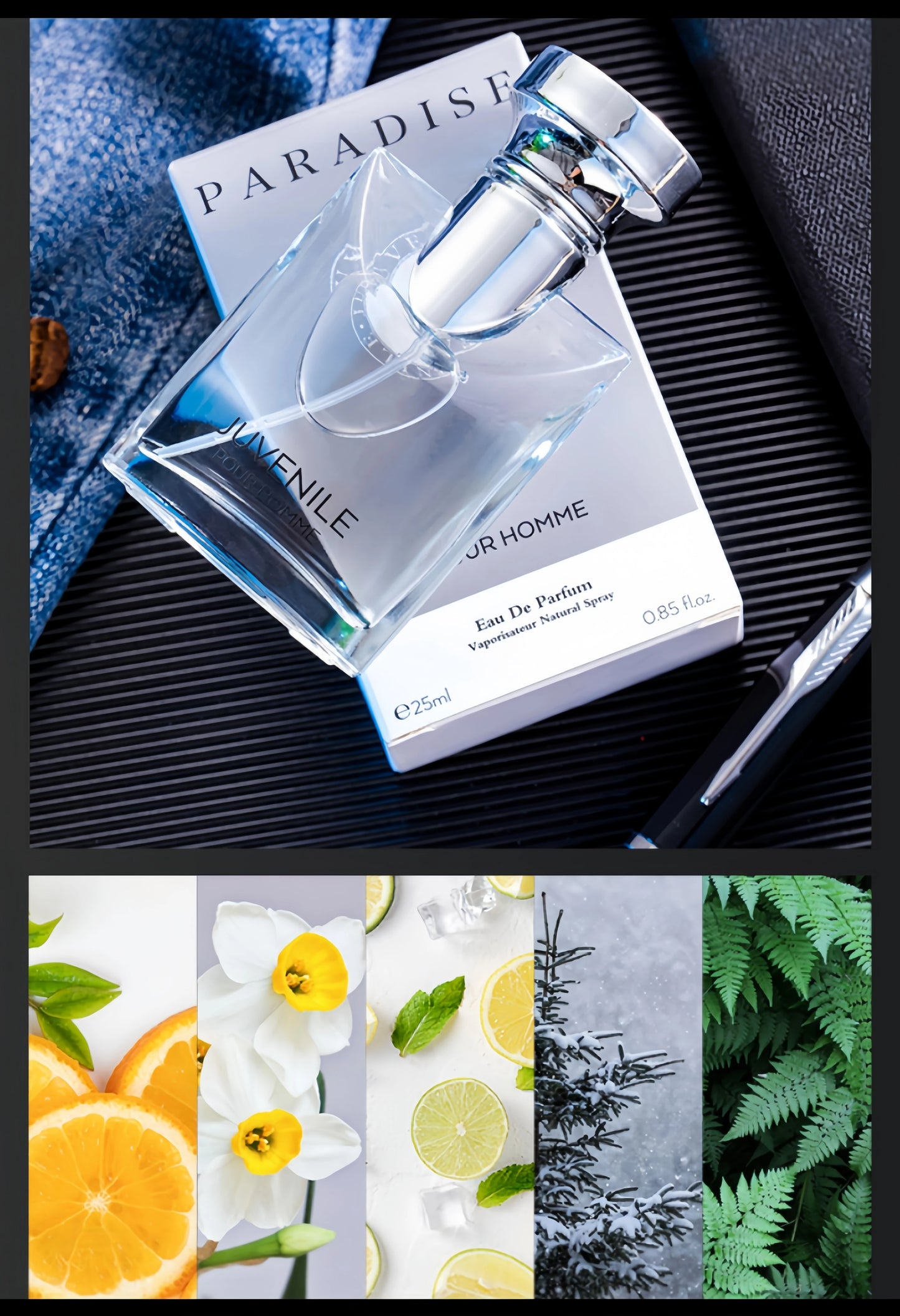 Perfume for Man Gift Set (30ml*4) - Long-Lasting Fragrance Trio for Confidence, Work, Social & Dating, Perfumes Homme