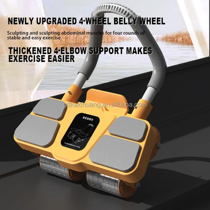 Birthday Gifts Abdominal Wireless Roller Wheel Ab Fitness Home for Gym Workout Equipment Exercise Sliders Trainer Muscle