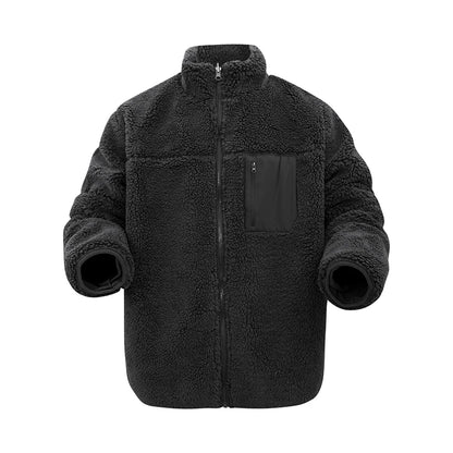 Veste polaire pour hommes, pour randonnée et aventure, vêtements chauds d'hiver, vêtements quotidiens décontractés, Design à la mode, manteaux de fourrure pour hommes - DOGOMET DIGITAL PLUS