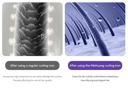 Fer à friser les cheveux 32mm bigoudi baguette professionnelle pinces bouclées en céramique électrique Salon outil de coiffure petit fer à sertir