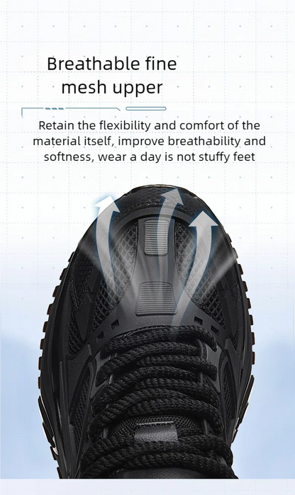 Nouvelles chaussures de sport pour hommes quatre saisons mode confortable extérieur antidérapant semelle épaisse résistant à l'usure respirant baskets de loisirs