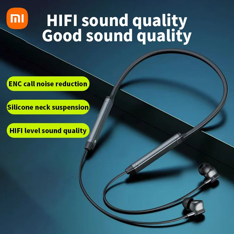 Xiaomi MijiaI BS09 ENC Wireless Earphone Neckband Sport Running In Ear Headphone Bluetooth 5.3 HiFi Stereo Headset - DOGOMET DIGITAL PLUS