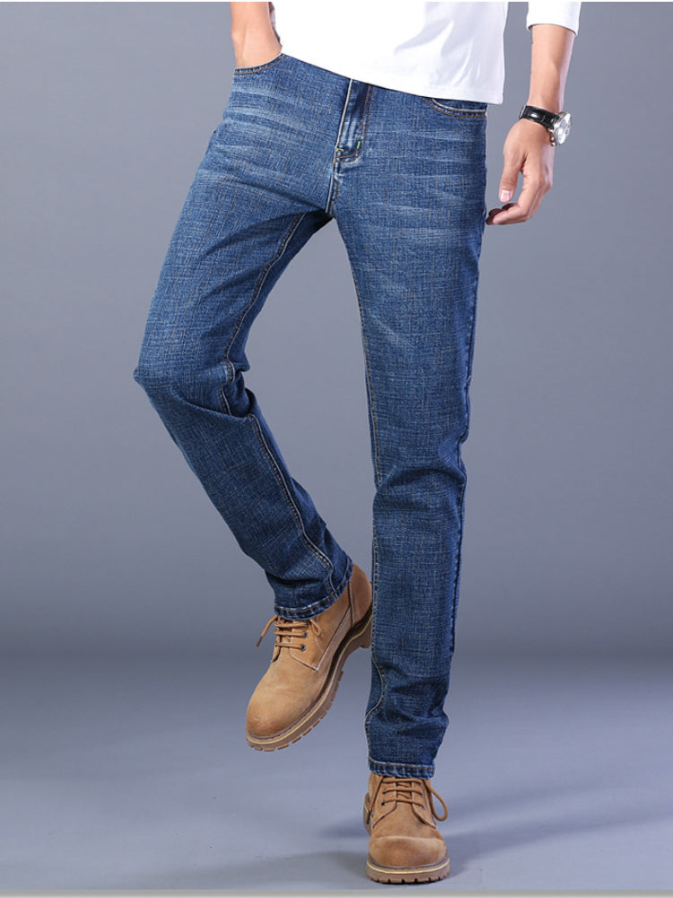 Men Classic Jeans Jean Homme Pantalones Hombre Men Mannen Soft Black Biker Masculino Denim Overalls Mens Pants Jeans for men