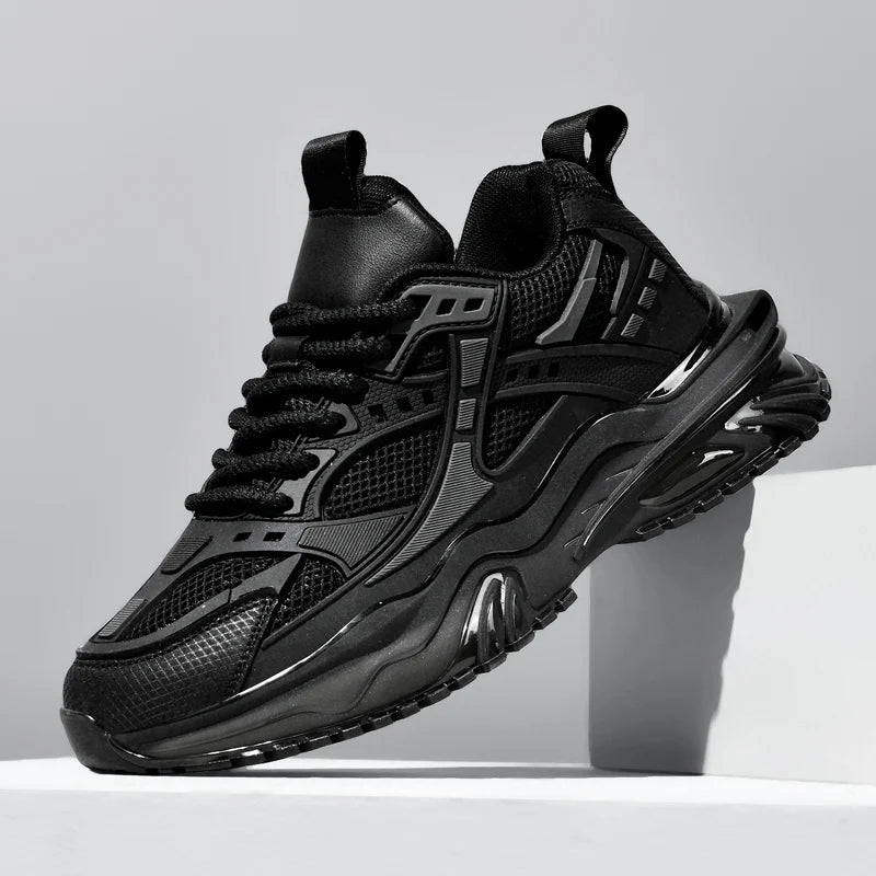 Nouvelles chaussures de sport pour hommes quatre saisons mode confortable extérieur antidérapant semelle épaisse résistant à l'usure respirant baskets de loisirs