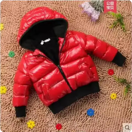 Baby Down Jacket Baby Cotton-padded Coat Boys Girls Clothing Child Winter Thickening Boys Girls Outwear - DOGOMET DIGITAL PLUS