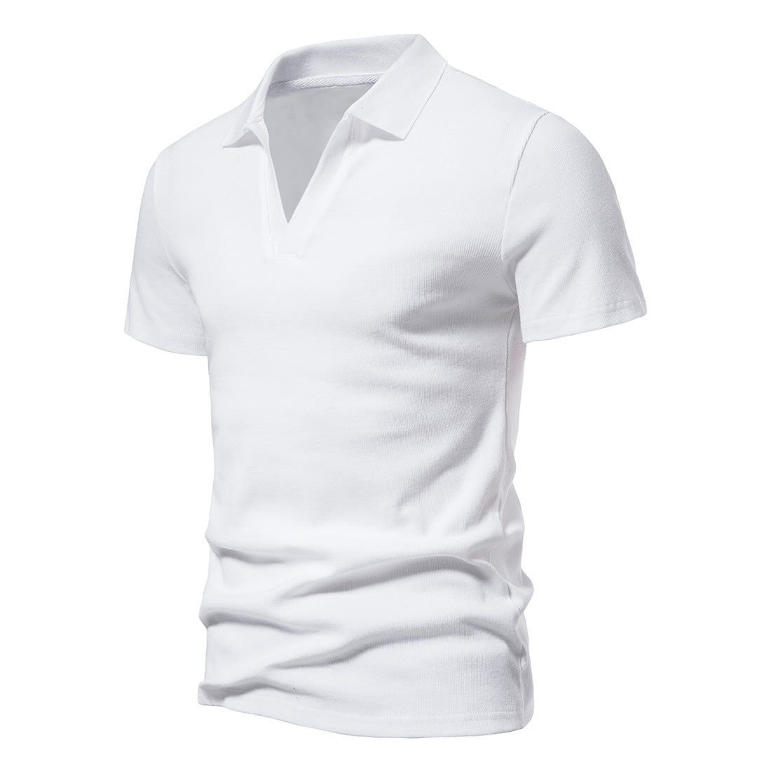 Men's Henley Shirt Slim Fit Cotton Short Sleeve Casual T-Shirt Jogger Mens T Shirts Loose Tops