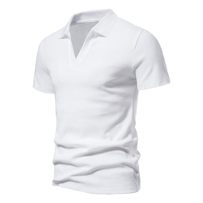 Men's Henley Shirt Slim Fit Cotton Short Sleeve Casual T-Shirt Jogger Mens T Shirts Loose Tops