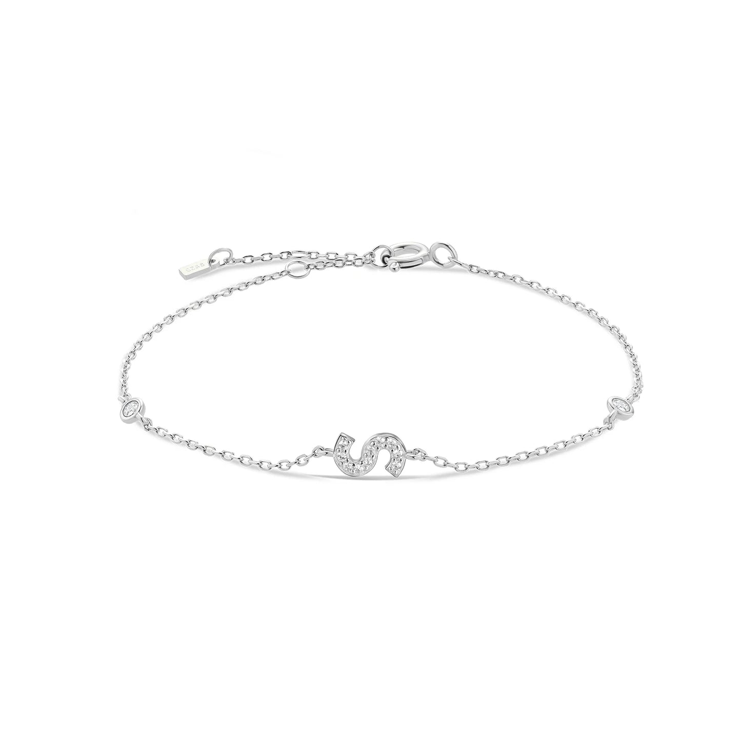 ANDYWEN – Bracelet en argent Sterling 925, 26 lettres initiales, monogramme de l'alphabet, nom en or, cristal CZ Zircon, bijoux à la mode 2021 - DOGOMET DIGITAL PLUS