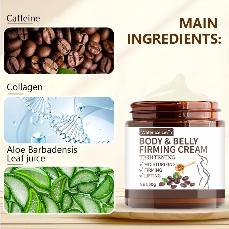 Crème raffermissante pour contrôle abdominal - 60g, extrait de plante hydratant et hydratant en profondeur, sans alcool, adaptée à tous les types de peau, sans épices, améliore l'élasticité de la peau - DOGOMET DIGITAL PLUS