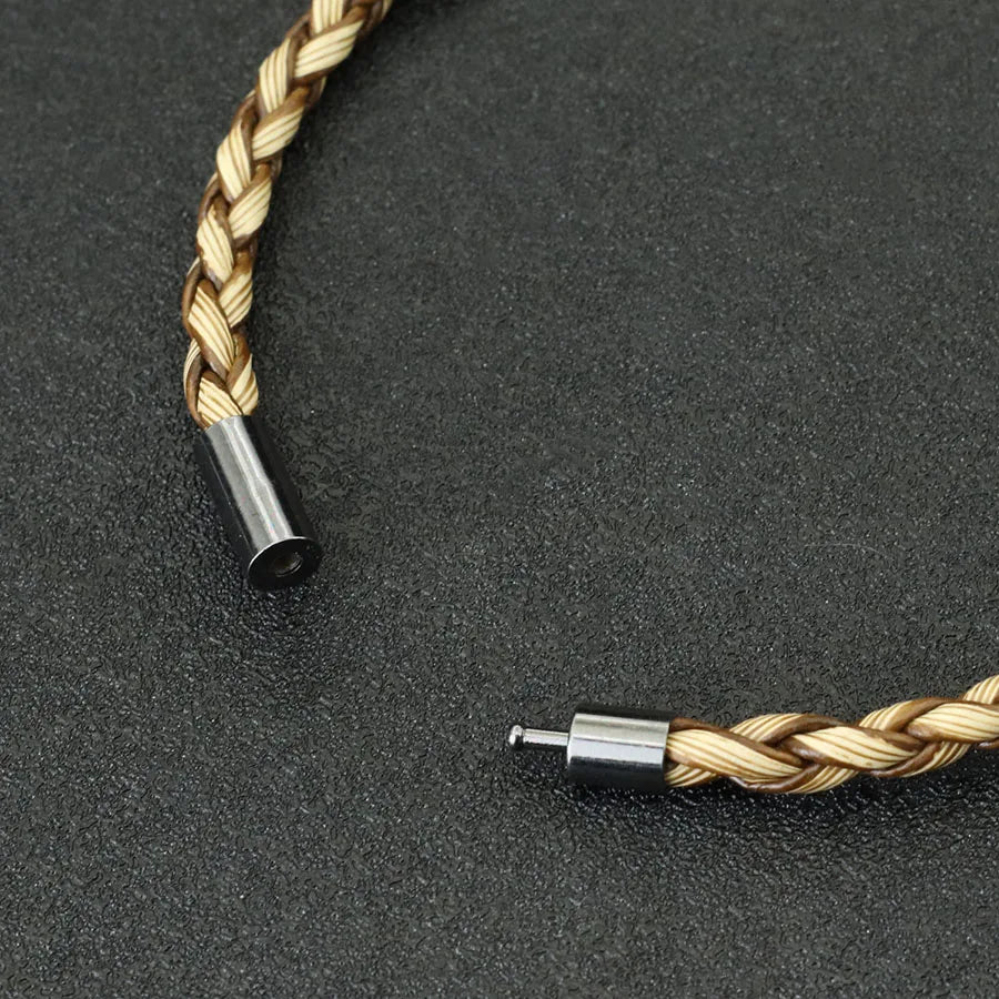 Minimalist PU Leather Rope Bracelet Men Handmade Weaven Detachable Wrap Chain Braslet Leisure Outdoor Cycling Charm Homme Joias