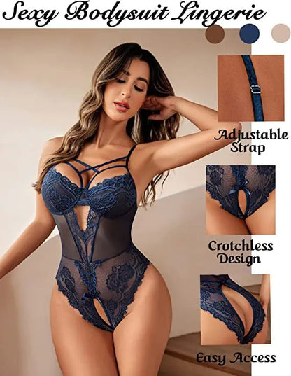 2025 Women's Lingerie Sexy Women Underwear Whole Bodysuits Erotic Lingerie Woman Ensemble Lingeries Femmes Strawberry Vs New