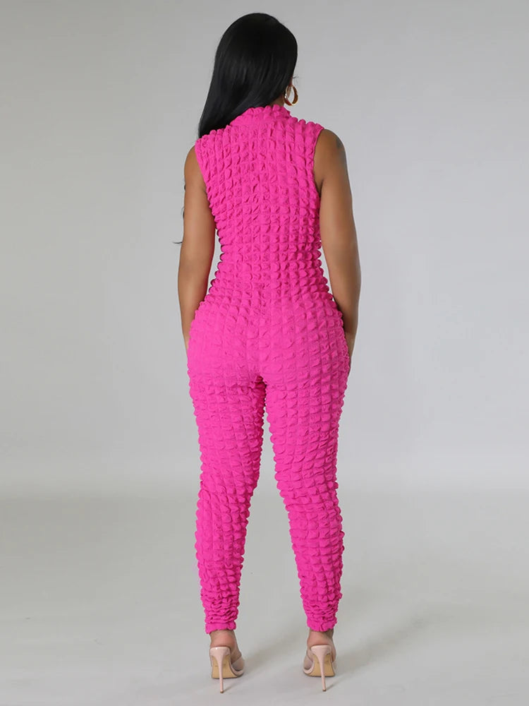 FIBRZIP Chic Elegant Women Bodycon Sexy Full Body Jumpsuit Wholesale Drop Shipping